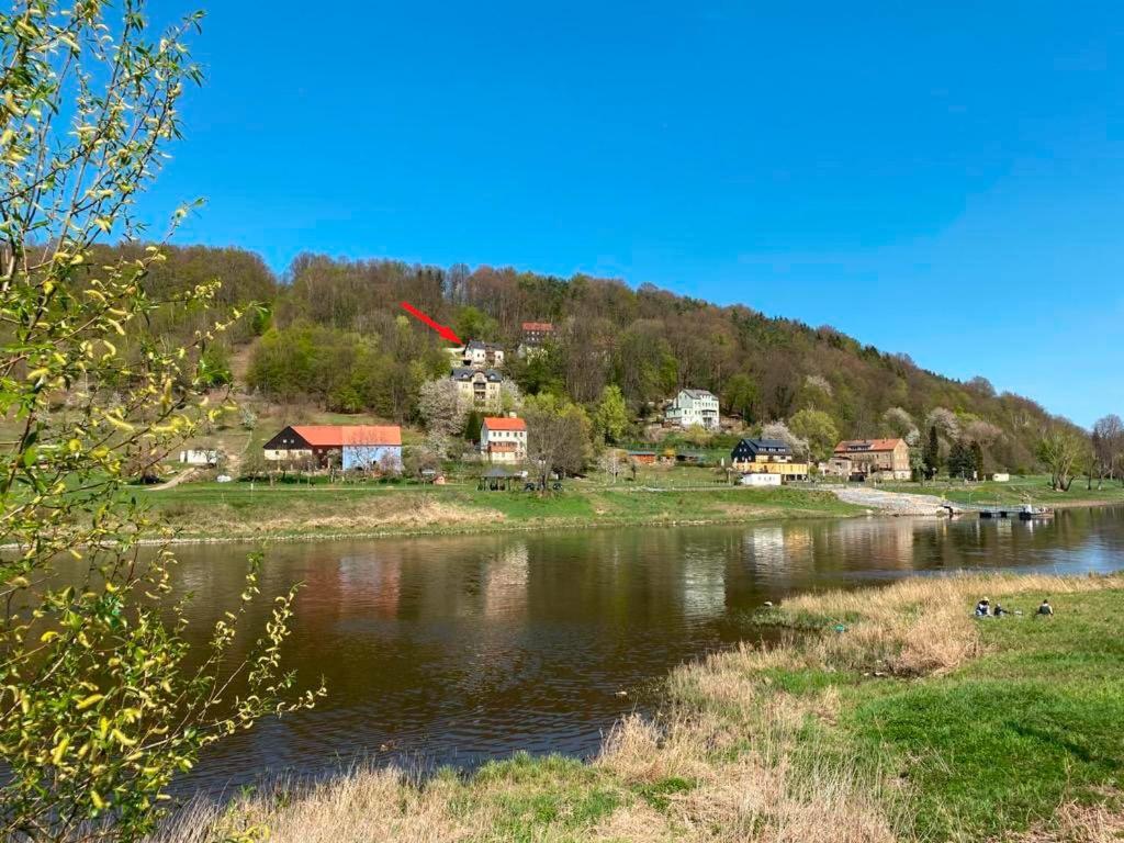 Luxusboofe - Ferienhaus Am Lilienstein ケーニッヒスシュタイン・アン・デ・エルベ エクステリア 写真