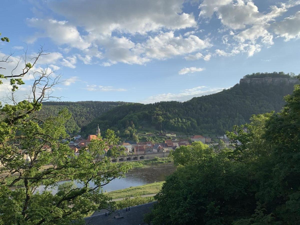 Luxusboofe - Ferienhaus Am Lilienstein ケーニッヒスシュタイン・アン・デ・エルベ エクステリア 写真