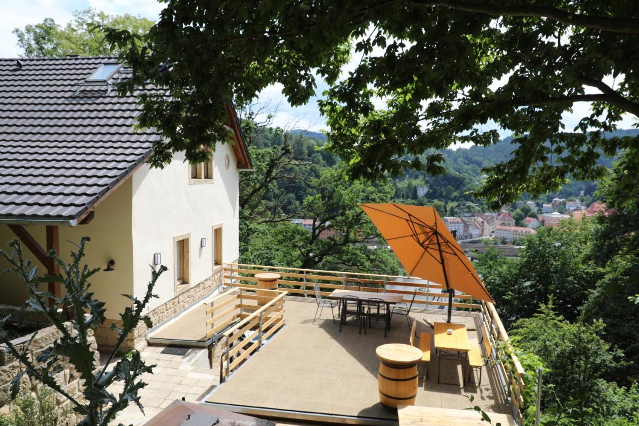 Luxusboofe - Ferienhaus Am Lilienstein ケーニッヒスシュタイン・アン・デ・エルベ エクステリア 写真